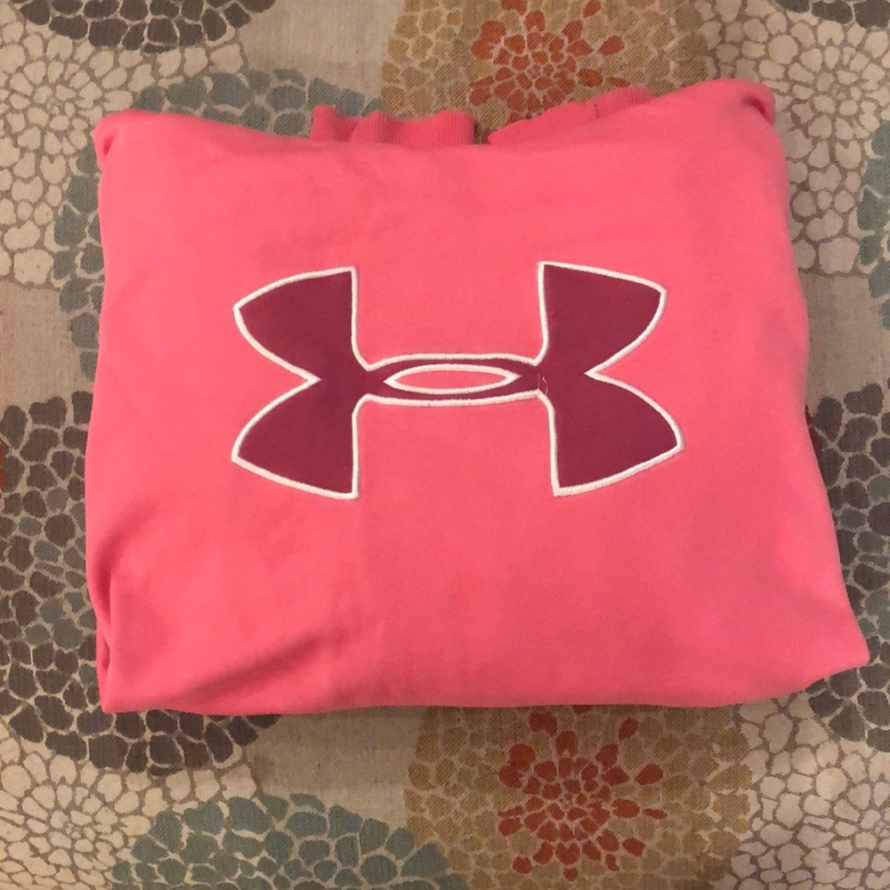 Under Armour, pre-loved, Pink Hoodie